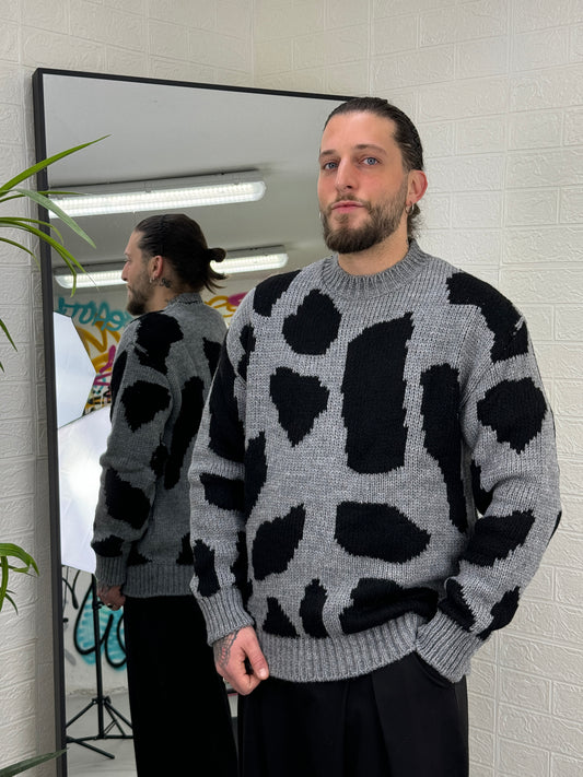 Maglione Cow